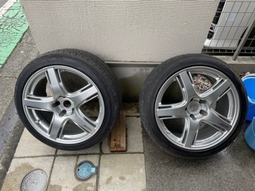 値下げしました！エンケイ18インチタイヤホイール4本セット！