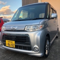 🚙車検受け渡し‼️後期タントカスタムRSターボ☆キーフリー☆左電...