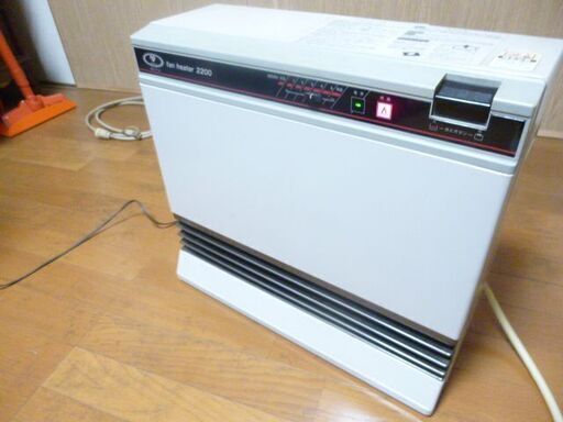 【中古・まだまだ現役】大阪ガス都市ガス１３A用ファンヒーター【動作確認済】