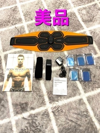 【美品】シックスパッド アブスベルト サイズSML 新品ジェルシート付き