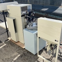 【倉庫保管】芙蓉 サンドブラスター 4点セット プリンター コンプレッサー 集塵機 ガラス加工の画像