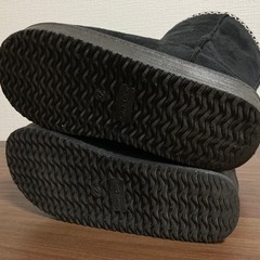 【美品】子供用ムートンブーツ 22cmの画像