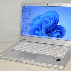 日本製中古軽量ノートPC 最新Windows11 新品爆速SSD240GB Panasonic CF
