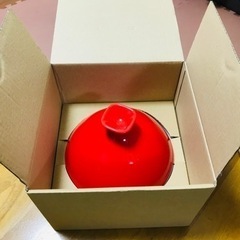 YAMAKA タジン鍋（新品未使用）レッド の画像
