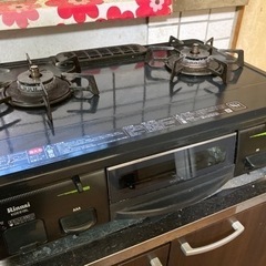 【取引中】リンナイ プロパンガス用ガスコンロ