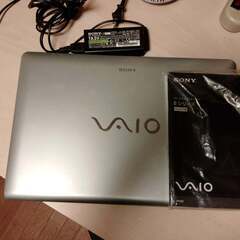 ノートPC VAIO windows7　取来る方の画像