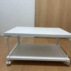 【美品】テレビ台（ホワイト）の画像