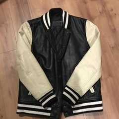 【liugoo】本革レザースタジャン美品