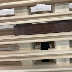 美品！折り畳み式シングルスノコベッドの画像