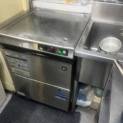 中古　ホシザキ業務用アンダーカウンター食洗機の画像