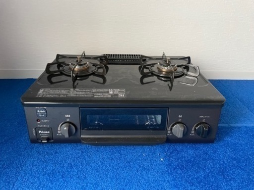 2020年製 パロマ(Paloma) IC-S37K-L(プロパンガス用) ガステーブル ホース付 左強火力 ガスコンロ LPガス 水無グリル