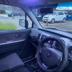 スズキ　ワゴンR　車　バイク　　の画像