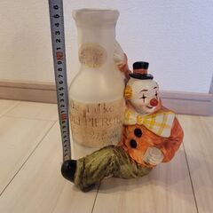 ピエロ 花瓶 アンティーク 置物の画像