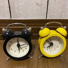 受渡予定者決まりました・ミニ時計