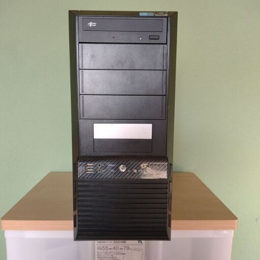 格安コスパゲーミングパソコン Core i7搭載 メモリ8G 高速起動SSD240G　HDD500G CDDVD読み書き GTX750ti #14FE4B5