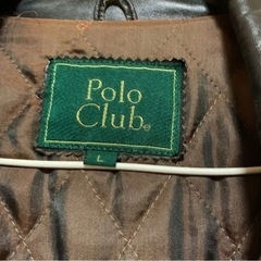 レザージャケット POLO CLUBの画像
