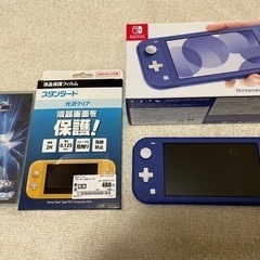 Nintendo Switch Lite ブルー、ポケットモンスターブリリアント
