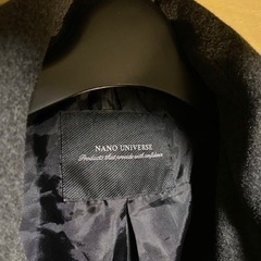 ✅取引決定。［nano universe］コートの画像