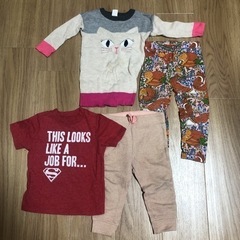 女児80 ギャップなど