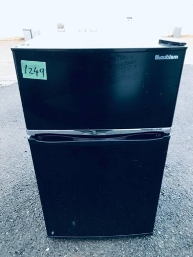 ②✨2019年製✨1249番 A-Stage✨2ドア冷凍冷蔵庫✨RM-90L02BK‼️