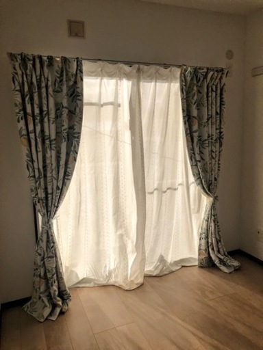 決まりました！100×200cm カーテン 1組 2枚