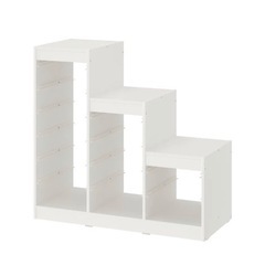 【取引中】IKEA 棚　ホワイト　美品