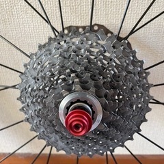 MTB 26インチホイール シマノカセット付きの画像