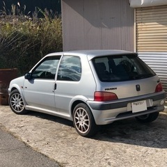 プジョー106 S16 シルバー　車検満タンの画像