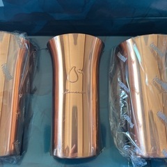 純銅 コップセットの画像