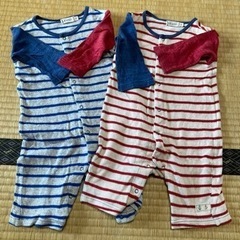 双子　お揃いの冬服（70・80）の画像