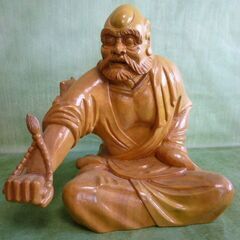 だるま大師　木工工芸品