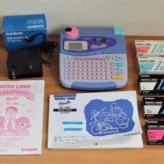 光シールワープロ　プリンシェ　CASIO