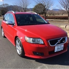 ★ボルボV50ワゴン　Ｒデザイン限定車　車検令和5年3月