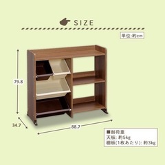 【受け渡し予定】アイリスオーヤマ☆おもちゃ収納ボックスの画像