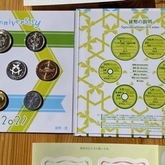 【新品】【新五百円改鋳バージョン】令和４年銘記念日貨幣セットメモリアル写真立ての画像