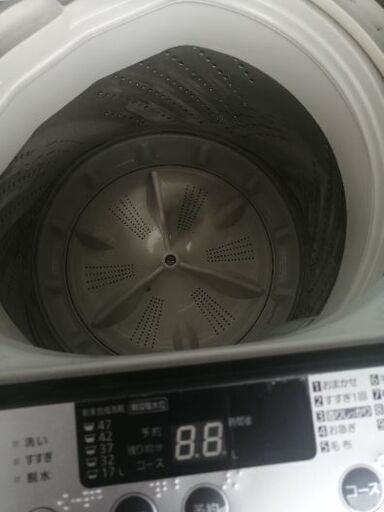 洗濯機　5kg 現状で。交渉OKです。