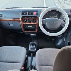 バモスターボ　H14　車検5/9　走行107000ｋ　両側スライドドア　純正12ＡＷ　ＰＷ　ＥＴＣ　ディーラー整備記録の画像