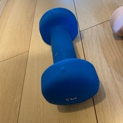 ダンベル2個セット3kgと1kgの画像