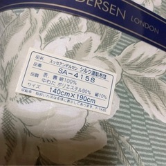 ※約束済み 新品！！ シルク混肌布団の画像