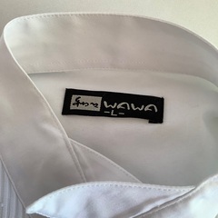 WAWA JAPAN 式典、セレモニー用ワイシャツ　Lサイズの画像