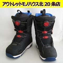 ☆ SALOMON スノーボードブーツ 26.5cm ダイヤル MANTIS BOA SNOWBOARDS サロモン ブラック 黒 スノボブーツ 札幌 東区 北20条店