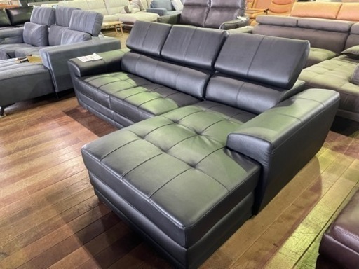 本革カウチソファー！29万円ヲ89,800円！新品です