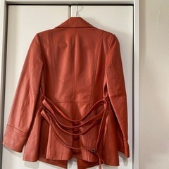 皮のジャケットの画像