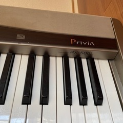 電子ピアノ　キーボード　CASIO Privia PX-500L  ジャンクの画像