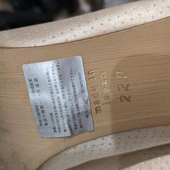 値下げ☆ 華やかパンプス　ラメリボン　結婚式やパーティーに◎の画像