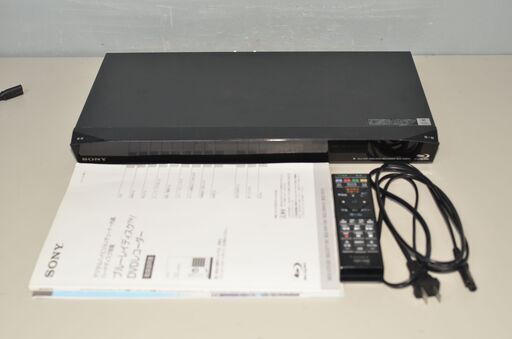 2014年製 SONY ブルーレイディスク/DVDレコーダー BDZ-EW510　500GB HDD内蔵 2番組同時録画 外付けHDD対応/動作良好