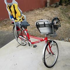 子乗せ自転車　希少　フラッカーズ　パパ　丸石　非電動　FRACK...
