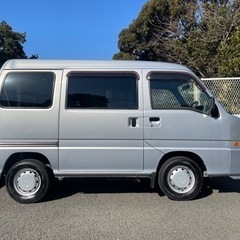 平成16年 サンバー バン TV1 シルバー 2WD AT PW 走行6.3万キロ 車検対応可の画像