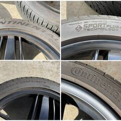 購入100万円！美品 ベンツMLクラス 22インチ ロリンザーアルミホイール＆夏タイヤ4本セット ロリンザー RS9 10J×22H2 ET65 コンチネンタル EXTREMECONTACT 285/35ZR22の画像