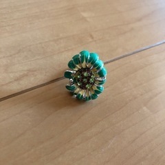 指輪　お花